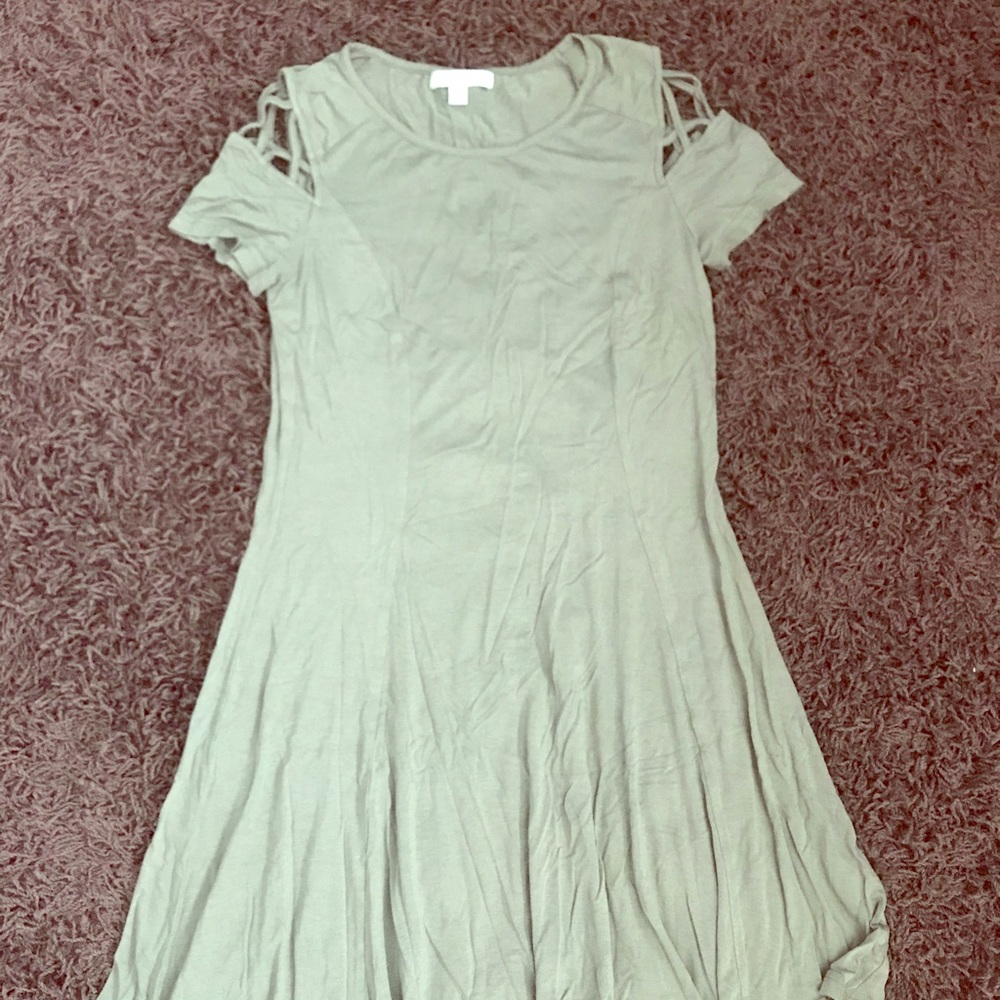 Green boutique dress
